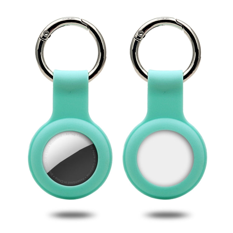 Étui en silicone avec anneau porte-clés pour AirTag 2e génération / AirTag 1re génération