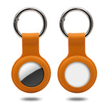 Étui en silicone avec anneau porte-clés pour AirTag 2e génération / AirTag 1re génération