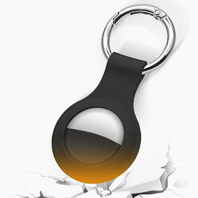 Étui en silicone avec anneau porte-clés pour AirTag 2e génération / AirTag 1re génération