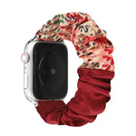 Bracelet de montre en tissu à motif papillon, pour Apple Watch Ultra 49 mm / Series 8&7 45 mm / SE 2&6&SE&5&4 44 mm / 3&2&1 42 mm, pour Apple Watch Series 8&7 41 mm / SE 2&6&SE&5&4 40 mm / 3&2&1 38 mm