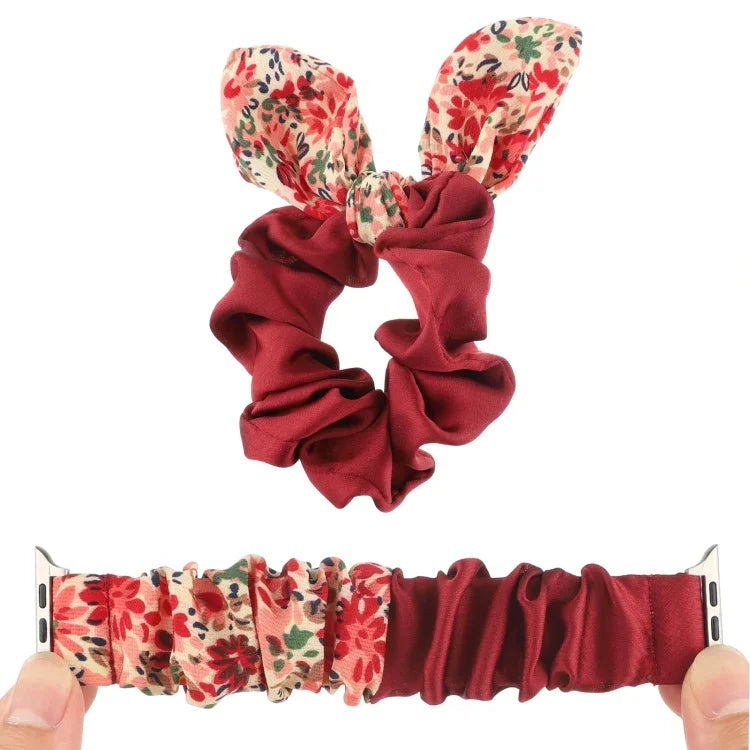 Bracelet de montre en tissu à motif papillon, pour Apple Watch Ultra 49 mm / Series 8&7 45 mm / SE 2&6&SE&5&4 44 mm / 3&2&1 42 mm, pour Apple Watch Series 8&7 41 mm / SE 2&6&SE&5&4 40 mm / 3&2&1 38 mm
