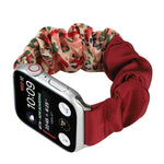 Bracelet de montre en tissu à motif papillon, pour Apple Watch Ultra 49 mm / Series 8&7 45 mm / SE 2&6&SE&5&4 44 mm / 3&2&1 42 mm, pour Apple Watch Series 8&7 41 mm / SE 2&6&SE&5&4 40 mm / 3&2&1 38 mm