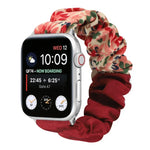 Bracelet de montre en tissu à motif papillon, pour Apple Watch Ultra 49 mm / Series 8&7 45 mm / SE 2&6&SE&5&4 44 mm / 3&2&1 42 mm, pour Apple Watch Series 8&7 41 mm / SE 2&6&SE&5&4 40 mm / 3&2&1 38 mm