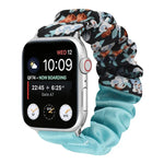 Bracelet de montre en tissu à motif papillon, pour Apple Watch Ultra 49 mm / Series 8&7 45 mm / SE 2&6&SE&5&4 44 mm / 3&2&1 42 mm, pour Apple Watch Series 8&7 41 mm / SE 2&6&SE&5&4 40 mm / 3&2&1 38 mm