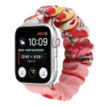 Bracelet de montre en tissu à motif papillon, pour Apple Watch Ultra 49 mm / Series 8&7 45 mm / SE 2&6&SE&5&4 44 mm / 3&2&1 42 mm, pour Apple Watch Series 8&7 41 mm / SE 2&6&SE&5&4 40 mm / 3&2&1 38 mm