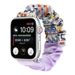 Bracelet de montre en tissu à motif papillon, pour Apple Watch Ultra 49 mm / Series 8&7 45 mm / SE 2&6&SE&5&4 44 mm / 3&2&1 42 mm, pour Apple Watch Series 8&7 41 mm / SE 2&6&SE&5&4 40 mm / 3&2&1 38 mm