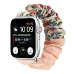 Bracelet de montre en tissu à motif papillon, pour Apple Watch Ultra 49 mm / Series 8&7 45 mm / SE 2&6&SE&5&4 44 mm / 3&2&1 42 mm, pour Apple Watch Series 8&7 41 mm / SE 2&6&SE&5&4 40 mm / 3&2&1 38 mm