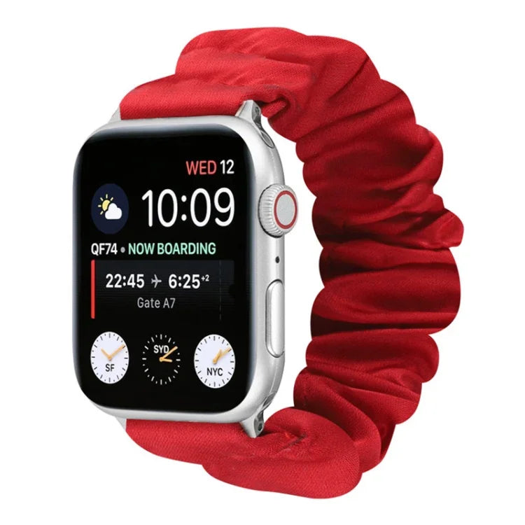 Bracelet de montre en tissu à motif papillon, pour Apple Watch Ultra 49 mm / Series 8&7 45 mm / SE 2&6&SE&5&4 44 mm / 3&2&1 42 mm, pour Apple Watch Series 8&7 41 mm / SE 2&6&SE&5&4 40 mm / 3&2&1 38 mm