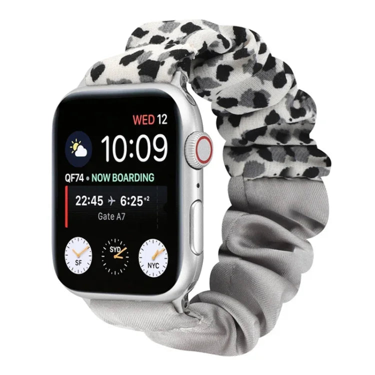 Bracelet de montre en tissu à motif papillon, pour Apple Watch Ultra 49 mm / Series 8&7 45 mm / SE 2&6&SE&5&4 44 mm / 3&2&1 42 mm, pour Apple Watch Series 8&7 41 mm / SE 2&6&SE&5&4 40 mm / 3&2&1 38 mm