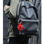 Hollow Anti-scratch Silicone Shockproof Protective Cover Case with Keychain Hook Loop, For AirTag