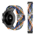 Bracelet de rechange réglable en nylon tressé et élastique pour Samsung Galaxy Watch Active2 40mm, pour Samsung Galaxy Watch Active, pour Samsung Galaxy Watch Active2 44mm