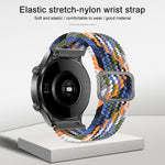 Bracelet de rechange réglable en nylon tressé et élastique pour Samsung Galaxy Watch Active2 40mm, pour Samsung Galaxy Watch Active, pour Samsung Galaxy Watch Active2 44mm