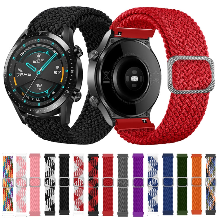 Bracelet de rechange réglable en nylon tressé et élastique pour Samsung Galaxy Watch Active2 40mm, pour Samsung Galaxy Watch Active, pour Samsung Galaxy Watch Active2 44mm