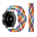 Bracelet de rechange réglable en nylon tressé et élastique pour Samsung Galaxy Watch Active2 40mm, pour Samsung Galaxy Watch Active, pour Samsung Galaxy Watch Active2 44mm