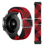 Bracelet de rechange réglable en nylon tressé et élastique pour Samsung Galaxy Watch Active2 40mm, pour Samsung Galaxy Watch Active, pour Samsung Galaxy Watch Active2 44mm