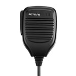 RETEVIS C9001 Microphone Haut-Parleur PTT Portable 2 Broches, C9001
