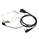 RETEVIS C9003 Microphone Haut-Parleur PTT 2 Broches avec Tube Acoustique Oreillette Intra-auriculaire, C9003
