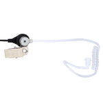 RETEVIS C9003 Microphone Haut-Parleur PTT 2 Broches avec Tube Acoustique Oreillette Intra-auriculaire, C9003