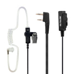 RETEVIS TK Clip long 2 broches Guide d'air Tube acoustique discret Écouteur Haut-parleur Microphone pour H-777 / RT-5R / RT-5RV / RT-B6, TK Clip long