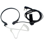 RETEVIS TK Gorge PTT Tube acoustique discret Écouteur Haut-parleur Microphone pour H-777 / RT-5R / RT-5RV / RT-B6, TK Gorge
