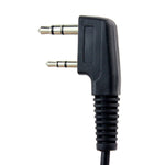 RETEVIS TK Gorge PTT Tube acoustique discret Écouteur Haut-parleur Microphone pour H-777 / RT-5R / RT-5RV / RT-B6, TK Gorge