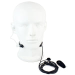 RETEVIS TK Gorge PTT Tube acoustique discret Écouteur Haut-parleur Microphone pour H-777 / RT-5R / RT-5RV / RT-B6, TK Gorge
