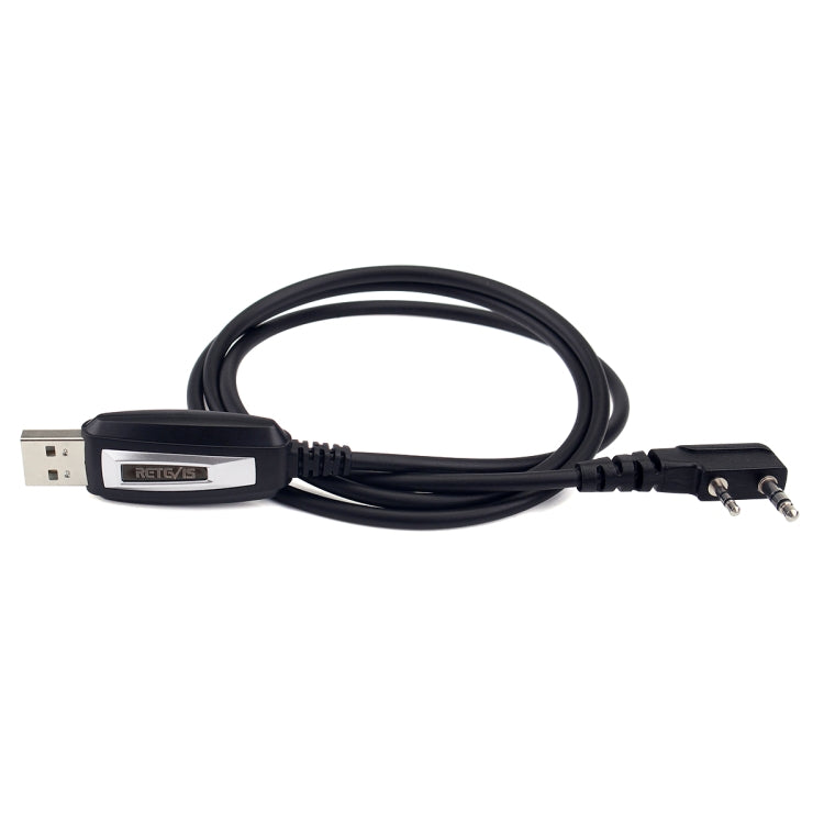 RETEVIS TK3107 Câble adaptateur de programmation USB 2 broches pour écriture de fréquence, TK3107