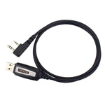 RETEVIS TK3107 Câble adaptateur de programmation USB 2 broches pour écriture de fréquence, TK3107