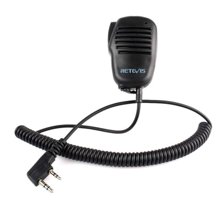RETEVIS C9021A Microphone haut-parleur PTT portable 2 broches, HK008
