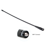 RETEVIS RHD-771 Antenne double bande SMA-F femelle 136-174+400-480MHz pour RT-5R/H-777/RT5, RHD-771 SMA-F