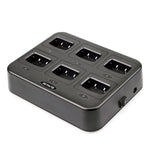 Chargeur de talkie-walkie six voies RETEVIS RTC777 pour Retevis H777, prise RTC777 AU, prise RTC777 US, prise RTC777 EU, prise RTC777 UK