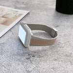Bracelet de rechange en acier avec boucle, pour Apple Watch Series 7 41mm / & 6 & SE & 5 & 4 40mm, pour Apple Watch Series 7 45mm / & 6 & SE & 5 & 4 44mm