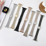 Bracelet de montre en acier à double ligne, pour Apple Watch Series 7 41mm / & 6 & SE & 5 & 4 40mm, pour Apple Watch Series 7 45mm / & 6 & SE & 5 & 4 44mm