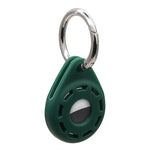 Étui de protection antichoc anti-rayures en gel de silice souple avec anneau porte-clés, pour AirTag