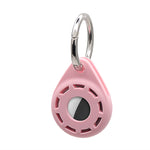 Étui de protection antichoc anti-rayures en gel de silice souple avec anneau porte-clés, pour AirTag