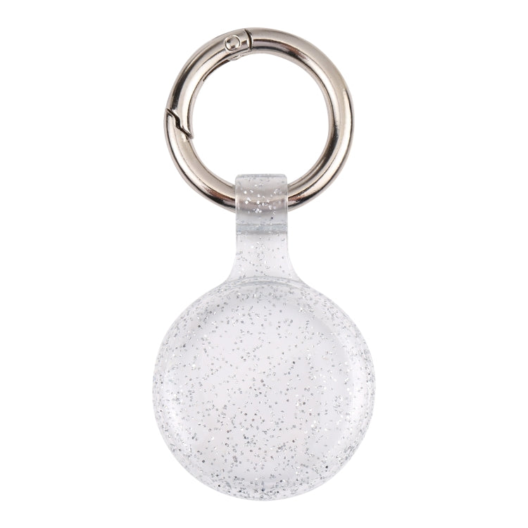 Étui de protection antichoc en TPU transparent anti-rayures avec anneau porte-clés, pour AirTag