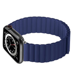 Bracelet de rechange magnétique en silicone, pour Apple Watch Series 7 41 mm / & 6 & SE & 5 & 4 40 mm, pour Apple Watch Series 7 45 mm / & 6 & SE & 5 & 4 44 mm