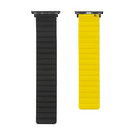 Bracelet de rechange magnétique en silicone, pour Apple Watch Series 7 41 mm / & 6 & SE & 5 & 4 40 mm, pour Apple Watch Series 7 45 mm / & 6 & SE & 5 & 4 44 mm