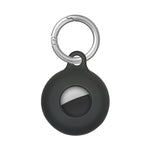 Étui de protection antichoc en silicone creux double face anti-rayures avec mousqueton, pour AirTag