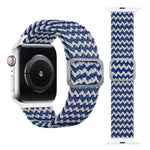 Bracelet de montre tressé élastique à boucle pour Apple Watch Series 9&8&7 41mm / SE 3&SE 2&6&SE&5&4 40mm / 3&2&1 38mm (couleur arc-en-ciel), pour Apple Watch Series 8&7 41mm / SE 2&6&SE&5&4 40mm / 3&2&1 38mm