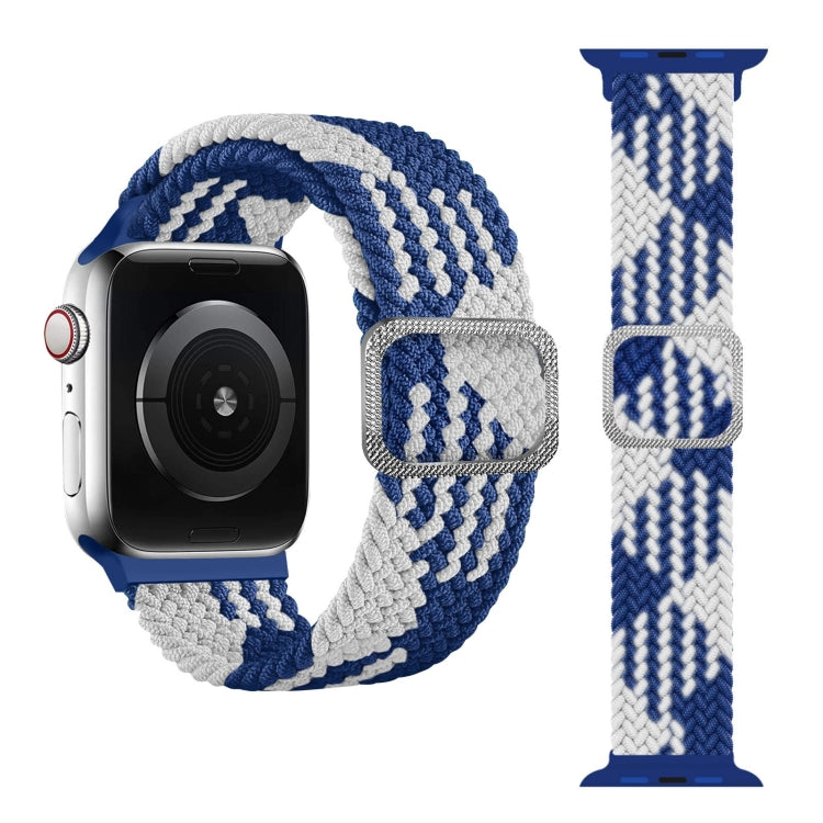 Bracelet de montre tressé élastique à boucle pour Apple Watch Series 9&8&7 41mm / SE 3&SE 2&6&SE&5&4 40mm / 3&2&1 38mm (couleur arc-en-ciel), pour Apple Watch Series 8&7 41mm / SE 2&6&SE&5&4 40mm / 3&2&1 38mm