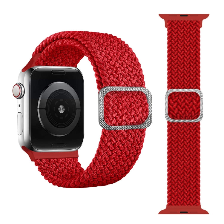 Bracelet de montre tressé élastique à boucle pour Apple Watch Series 9&8&7 41mm / SE 3&SE 2&6&SE&5&4 40mm / 3&2&1 38mm (couleur arc-en-ciel), pour Apple Watch Series 8&7 41mm / SE 2&6&SE&5&4 40mm / 3&2&1 38mm