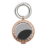 Coque de protection antichoc en cuivre avec porte-clés et boucle, pour AirTag 2e génération / AirTag 1re génération
