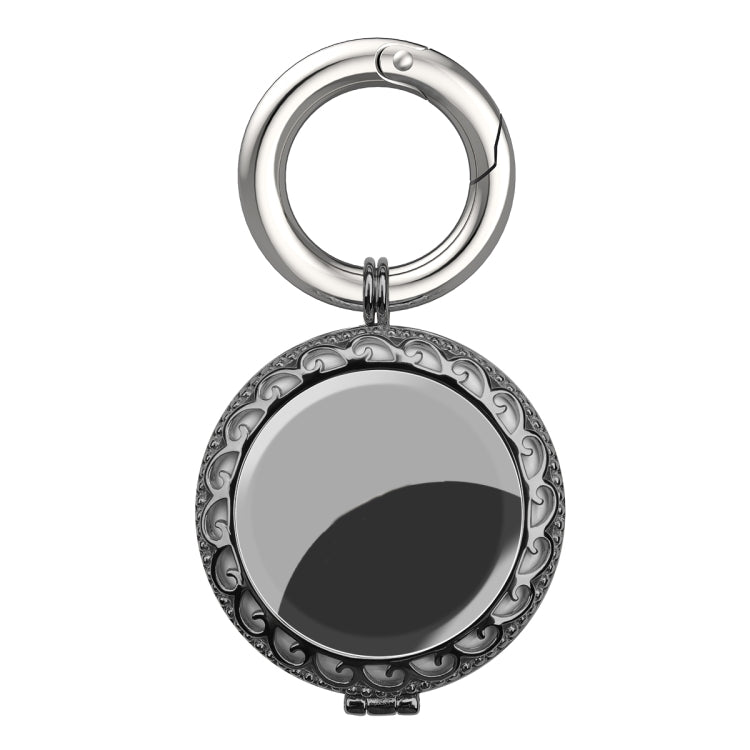 Coque de protection antichoc en cuivre avec porte-clés et boucle, pour AirTag 2e génération / AirTag 1re génération