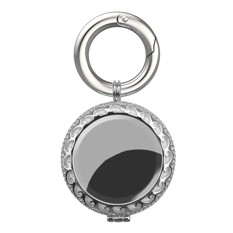 Coque de protection antichoc en cuivre avec porte-clés et boucle, pour AirTag 2e génération / AirTag 1re génération
