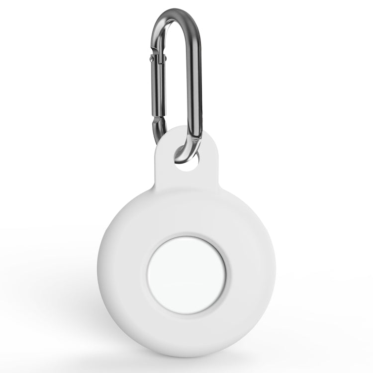 Housse de protection antichoc en silicone anti-rayures avec mousqueton, pour AirTag