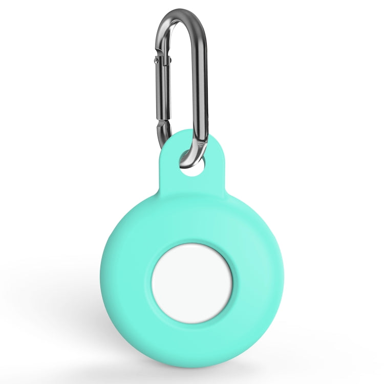 Housse de protection antichoc en silicone anti-rayures avec mousqueton, pour AirTag