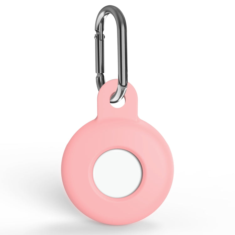 Housse de protection antichoc en silicone anti-rayures avec mousqueton, pour AirTag