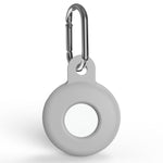 Housse de protection antichoc en silicone anti-rayures avec mousqueton, pour AirTag