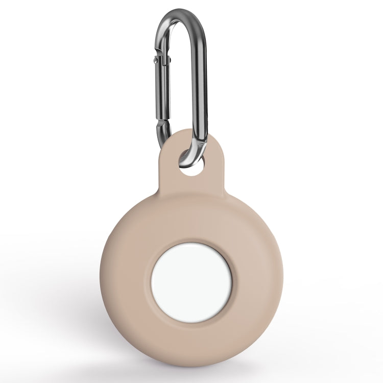 Housse de protection antichoc en silicone anti-rayures avec mousqueton, pour AirTag